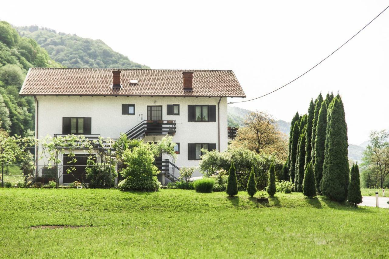 Hotel Sobe Baca Most na Soči Exteriér fotografie