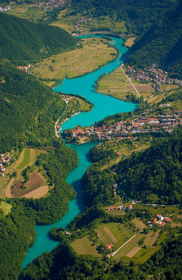 Hotel Sobe Baca Most na Soči Exteriér fotografie